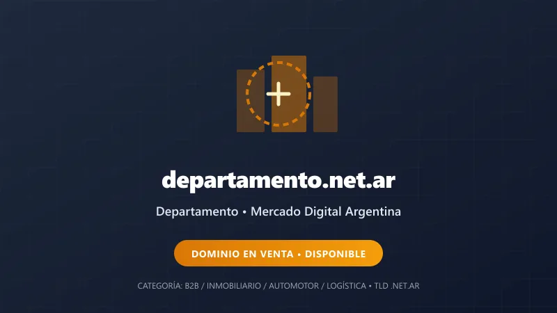 Identidad gráfica y activo digital para Departamento en Argentina